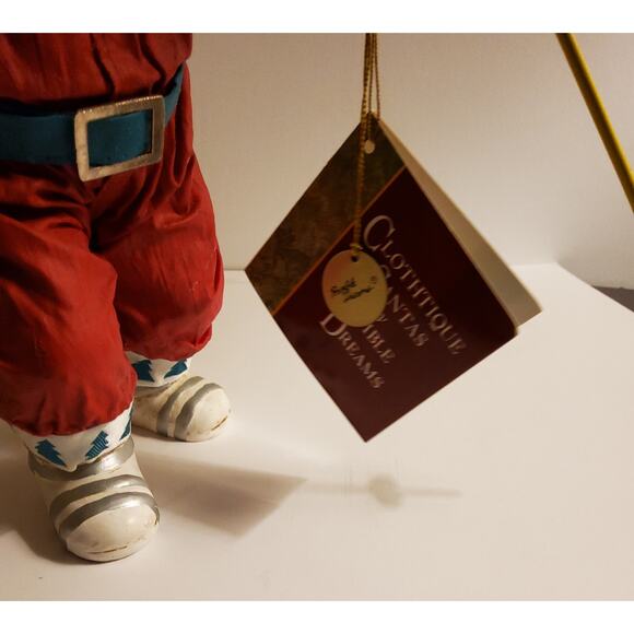 Possible Dreams Clothique SKIING SANTA Figurine - Picture 6 of 6